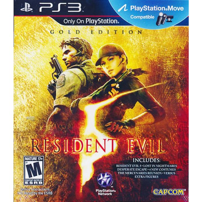 PS3 Resident Evil 5 Gold Edition