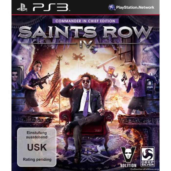 PS3 Saints Row 4 - Commander in Chief Edition