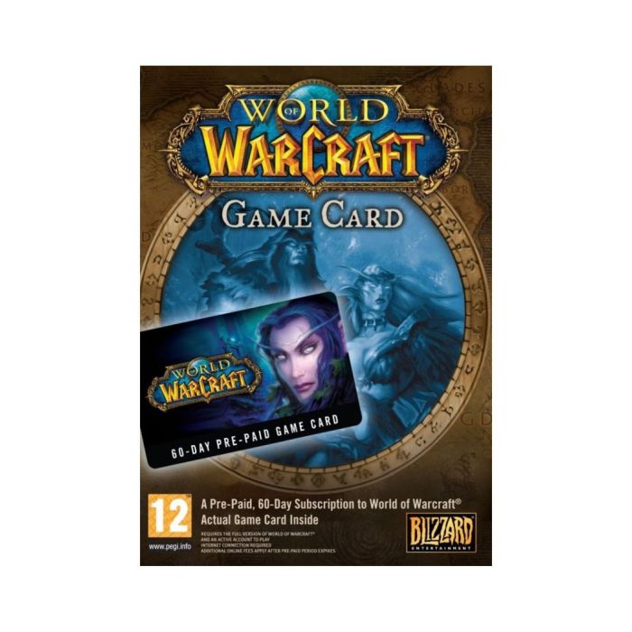 WOW Game Card - Blizzard 60 dana