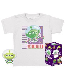 Figura Funko POP! & Tee: Disney Alien Buzz + poklon majica (Child XL)