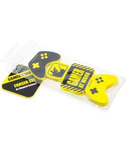 Set gumica Gamer at Work Eraser Set