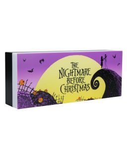 Lampa Nightmare Before Christmas - Logo Light