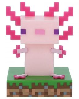 Lampa Paladone Minecraft - Axolotl Icon Light