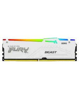 Ram memorija Kingston DDR5 32GB (2x16GB) 5600MHz Fury Beast RGB XMP KF556C40BWAK2-32 White