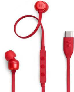 Slušalice JBL Tune 310C Red bubice