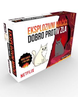 Društvena igra Eksplozivni Mačići - Dobro Protiv Zla