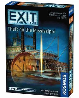 Društvena igra Exit - The Theft on the Mississippi (ENG)