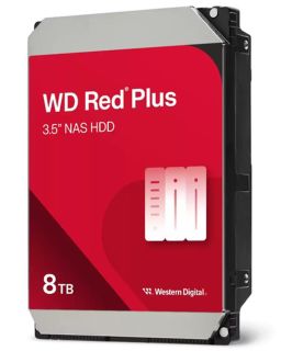 Hard disk Western Digital 8TB 3.5' SATA III 256MB IntelliPower WD80EFPX Red Plus