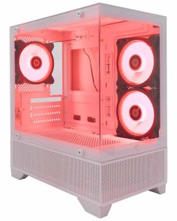 Kućište White Shark GCC 2304 TORPEDO White + 3 fan White Shark Dash