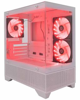 Kućište White Shark GCC 2304 TORPEDO White + 3 fan White Shark Impulse