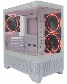 Kućište White Shark GCC 2304 TORPEDO White + 3 fan White Shark Warp
