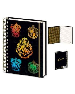 Sveska Harry Potter - Colorful Crest Dark