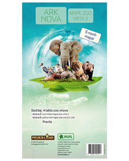 Društvena igra Ark Nova - Mape Zoo Vrta 2 - ekspanzija