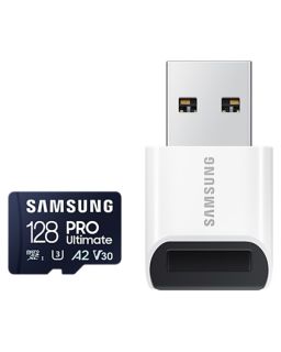 Memorijska kartica Samsung PRO Ultimate MicroSDXC 128GB U3 + USB reader MB-MY128