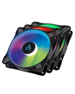 Ventilator Arctic P12 PWM PST A-RGB 3u1 Black