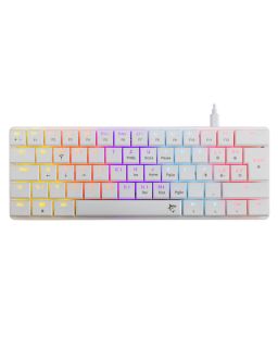 Tastatura White Shark Nagamaki White/Red SR