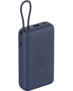 Power Bank Xiaomi 20.000mAh 33W (Integrated Cable) Blue