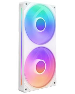Ventilator NZXT F240 RGB Core 240mm (RF-U24HF-W1) White