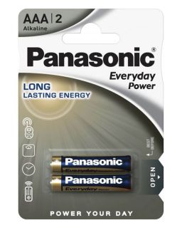 Baterije Panasonic AAA 2kom Alkaline LR03EPS/2BP - Everyday Power