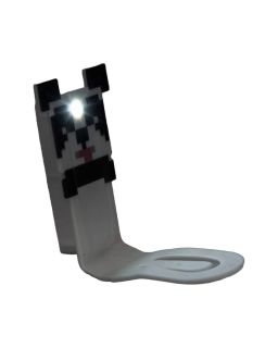 Lampa Paladone Minecraft Panda Book Light White