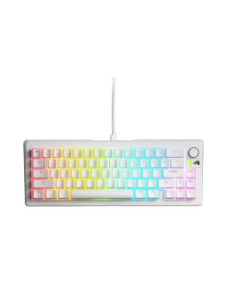 Tastatura Glorious GMMK 3 65% Pre-built ANSI Modularna White