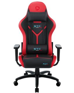 Stolica ONEX STC-A-L-BR Alcantara L Black/Red