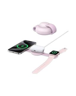 Power Bank Anker MagGo 3-in-1 Foldable Pink