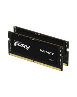 RAM memorija Kingston 32GB (2x16GB) DDR5 6000MT/s Fury Impact Black