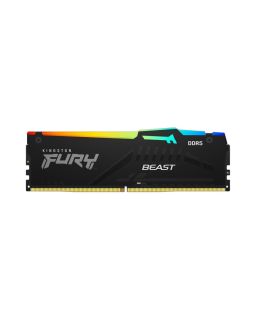 RAM memorija Kingston 16GB 6400MT/s KF564C32BBA-16 Fury Beast RGB Black