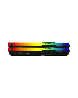RAM memorija Kingston FURY Beast 64GB (2x32GB) DDR5 5600MT/s RGB Black