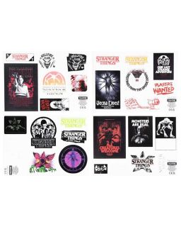 Stikeri Paladone Stranger Things - Glow In The Dark Gadget Decals S5