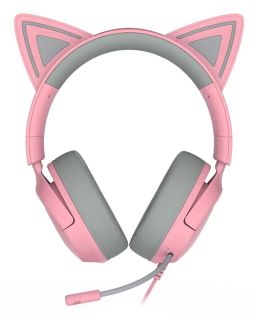 Slušalice Razer Kraken Kitty V3 X - Wired Kitty Headset for Gaming - Quartz Edition