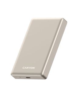 Power Bank Canyon OnPower 510 Slim Magnetic 10000mAh PD20W Beige
