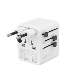 Punjač Canyon OnTour One 20W EU/UK/US/AUS White