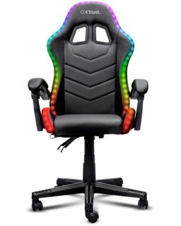 Stolica Trust GXT704 Roniq RGB Gaming Chair - Black
