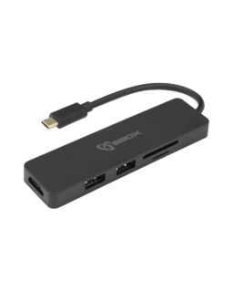 Kabl S-box TCA 51 USB-C/HDMI/USB 3.0/SD Adapter Gray