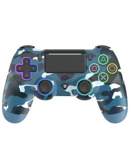 Gamepad Spawn PlayPro 4 Wireless PS4/PS3/PC/Android/IOS - Blue Camo