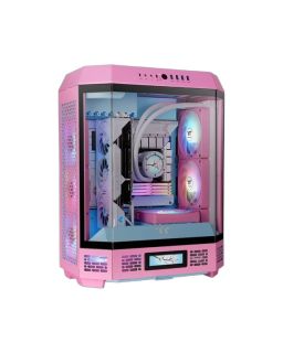 Kućište Thermaltake The Tower 600 (CA-1Z1-00MAWN-00) Bubble Pink