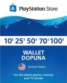 Playstation dopuna PSN (US) - Digitalna dopuna
