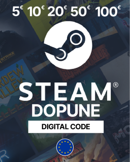STEAM Wallet Gift Card (EUR) - Digitalna dopuna