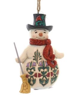 Figura Wonderland Snowman Hanging Ornament Figure