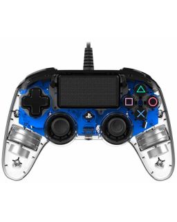 Gamepad Nacon PS4 Wired Illuminated Compact Blue