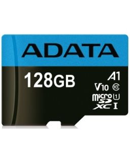 Memorijska kartica A-DATA UHS-I MicroSDXC 128GB class 10 + adapter AUSDX128GUICL10A1-RA1