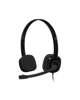 Slušalice Logitech H151 Stereo Headset single jack Black