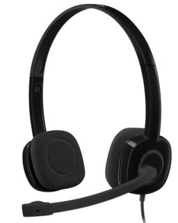 Slušalice Logitech H151 Stereo Headset single jack Black