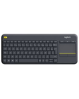 Tastatura Logitech K400 Plus Wireless Touch US Black