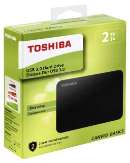 Eksterni hard disk Toshiba Canvio Basics 2TB 2.5 HDTB420EK3AA Black