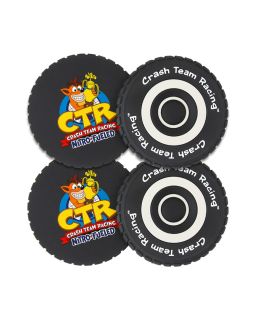 Podmetač Crash Team Racing Tyre Coasters