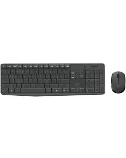 Tastatura Logitech MK235 Wireless Keyboard Grey