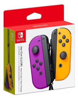 Gamepad Nintendo SWITCH Joy-Con par (Neon Purple and Neon Orange)